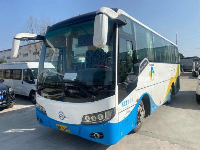 China Luxury Bus Used School Bus Seat Vip Leather XML6807 Kinglong Coach Bus 35seats for sale