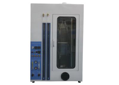 China IEC60332-1-2 escogen la cámara vertical aislada de la prueba del acero inoxidable de la llama del alambre o del cable 1kW 45° en venta