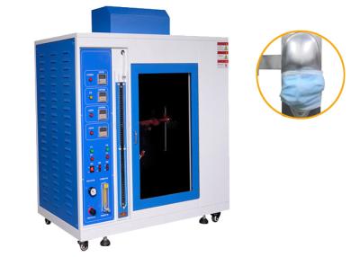 China Medical Mask Flammability Test Chamber For Surgical Respiratory Masks With Head Model for sale