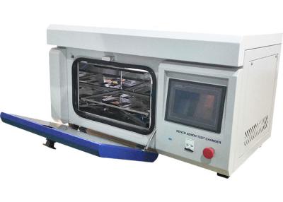 China IEC60068 Table Type Xenon Lamp Simulated Solar Radiation Aging Test Chamber for sale