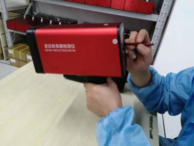 China Verkehrszeichen bewegliches × 250mm Retroreflectometer 220mm × 80mm zu verkaufen