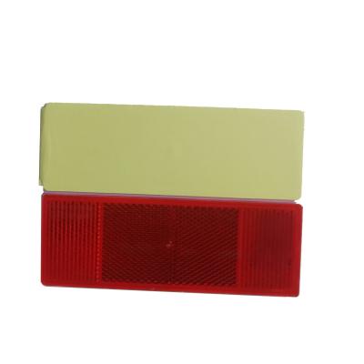 China Size 15cm×5cm Reflective Tape For Commercial Vehicles Red white for sale
