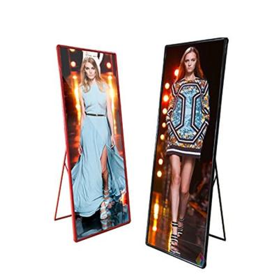 China WIFI 4G P1.875 Advertising HD Digital Display Exhibition Led Poster for sale