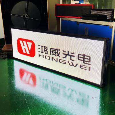China Flashing Running Text Logo Sign P4 Led Scrolling Message Board for sale