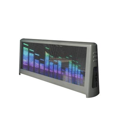 China 3840HZ 180w Taxi Top LED Display 5500cd/sqm Waterproof Car LED Display for sale