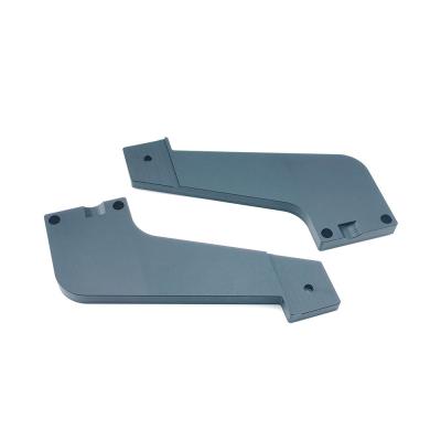 China Customized Sheet Metal Steel Stamping Parts with Black Powder Coating Surface Finish for sale