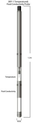 China PT100 Bipolar Codes Temperature And Fluid Conductivity Probe for sale