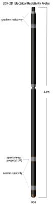China Constant Power Electrical Resistivity Probe For Logging System for sale