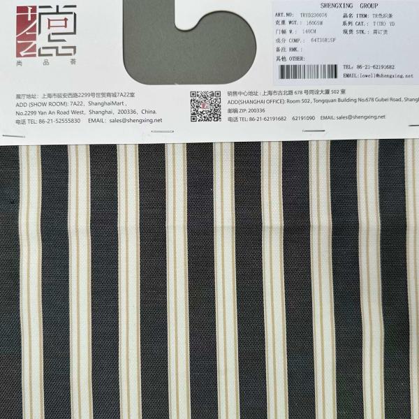 Quality TR Stripe Fabric for sale
