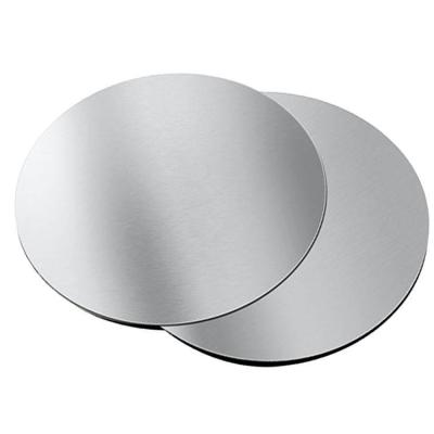 China Round Plate Stainless Steel 304 Circle Cold Roll J1 J2 J3 J4 2B Finish for sale