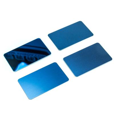 China CE Titanium Blue Mirror Finish Stainless Steel Sheet 4x8 Gray Color for sale