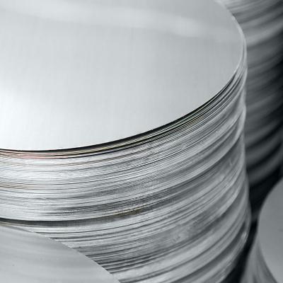 China Placa de metal redonda de acero inoxidable del círculo del disco de los SS 430 para el Cookware en venta