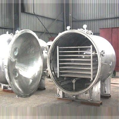 China SUS316L Round Industrial Drying Machine Static Vacuum Drying Machine For Foodstuff for sale
