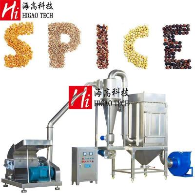 China Máquina de pulir en polvo de goma árabe Máquina trituradora de polvo de especias de cilantro en venta