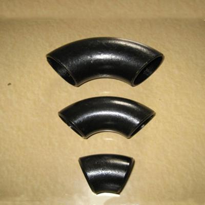 China Dn600 Pipe Fittings Elbow sch40 Black Painting  ISO9001-2008 for sale
