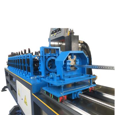 China Light Duty Heavy Duty Galvanized Steel Slotted Angle Forming Machine 12 Stations Te koop