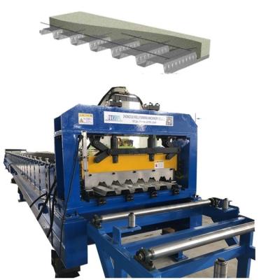 China 1.5″ Composite Deck Durable Floor Decking Rolling Forming Machine For Mexico for sale