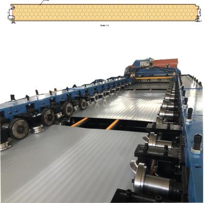 China Sandwich Panel Sheet Forming Machine High Precision for sale