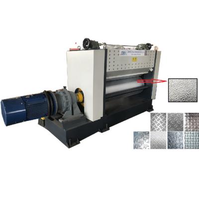 China Orange Peel Pattern Coil Embossing Machine For Color Steel Aluminum for sale