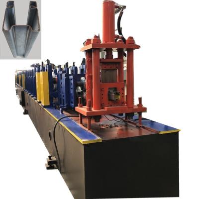 China Rolling Shutter Rail Rolling Forming Machine With Anti Noise Rubber Seal Filling Online for sale