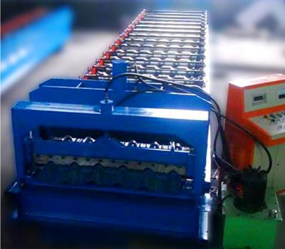 China Stamping Pressing Glazed Tile Machine 4 M / Min Working Speed Chain Transport for sale