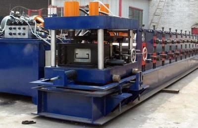 China 6 Tons Total Weight CZ Purlin Roll Forming Machine With Sheet Metal Straightening for sale