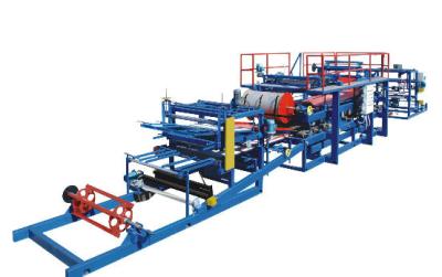 China EPS Sandwich Panel Production Line PU / Foam Coated For Different Colors for sale