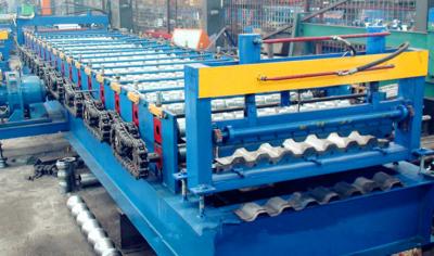 China Freight Car / Truck Panel Roll Forming Machine Custom Size For Lorry Plate for sale