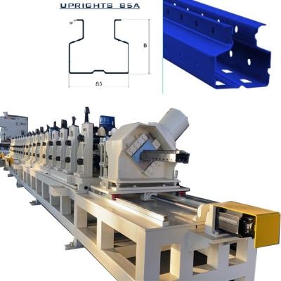 China Pallet Upright Rolling Forming Machine Highly Automated for sale