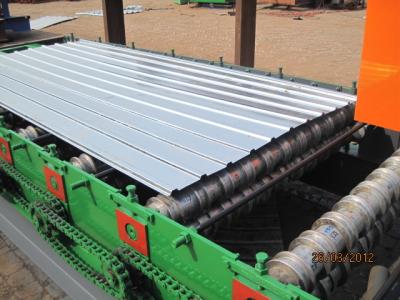 China Metal Steel Stud Machine / Corrugated Roll Forming Machine For Roofing Sheets for sale