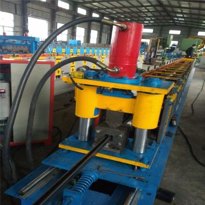 China Steel Sheet CZ Purlin Roll Forming Machine 195 Mpa - 350 Mpa Work Pressure for sale