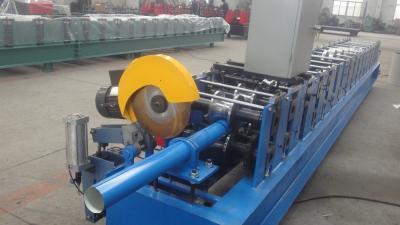 China Hydraulic Motor Square Pipe Roll Forming Machine 0.3 - 0.8 Mm Coil Sheet Thickness for sale