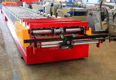 China Low Cost Floor Decking Forming Machine / Metal Forming Machine Max Capacity 5000 Kg for sale