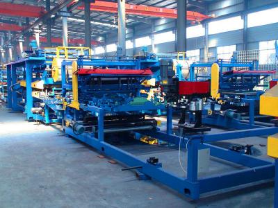 China Automatic PU Foam Sandwich Panel Production Line Good Heat Preservation Capacity for sale