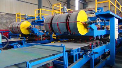 China EPS Stuffing Material Sandwich Panel Production Line 7.5 M Available Length for sale