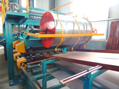 China Rock Wool / EPS Sandwich Panel Production Line , Sheet Metal Roll Forming Machines for sale