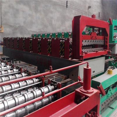 China Roofing Sheet Roll Forming Machine , Roofing Steel Sheet Roll Forming Machinery for sale