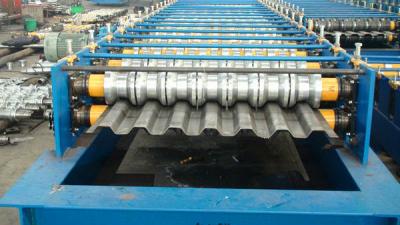 China Color Steel Sheet Truck Panel Roll Forming Machine 10 Meters Length 8 T Weight for sale