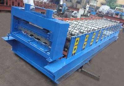 China Automatic Standing Seam Metal Roof Machine , Metal Roofing Roll Former PLC Control for sale