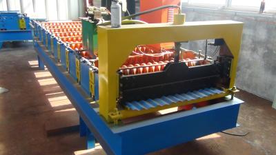 China Steel Tile  Roofing Wall Roof Tile Making Machine Hydraulic Cutting Type 16 Rows for sale