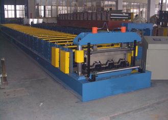 China Steel Concrete Floor Decking Sheet Tile Roll Forming Machine Zinc Coating for sale