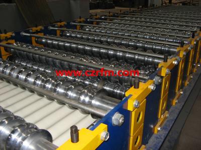 China Glazed Roof Ridge Capping Glazed Tile Making Machine Rain Gutter For Building for sale