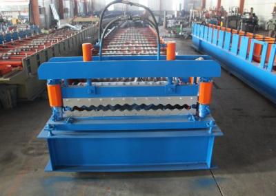 China Cladding Profile IBR Metal Roofing Sheet Roll Forming Machine PLC Control for sale