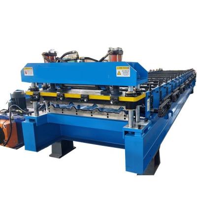 China 840 Box Profile Metal Roofing Ppgi Steel Sheet Roll Forming Machine for sale