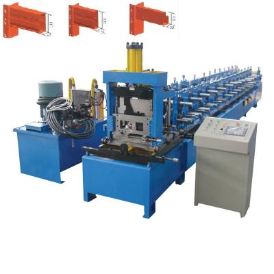 China Racking Box Beam Roll Forming Machine 1.5-3.0mm Thickness Galvanized  15kw for sale