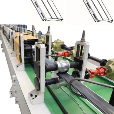 China 0.35mm Thickness Roll Forming Machine Aluminum PU Shutter 7.5kw for sale