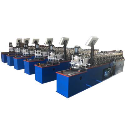 중국 알제리를 위한 GI AI 회전한 셔터 기계 25m/ 민 1.2 밀리미터 두께 판매용