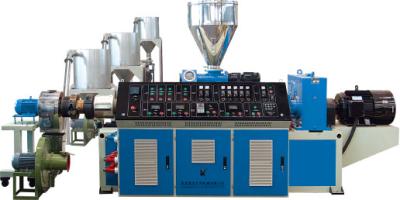 China Twin Screw PVC Compounding Machine 120-350 Kg/Hr 380V for sale