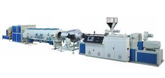 China Single Wall PE Corrugated Pipe Extrusion Line 500-800mm SJ120/33 SJ90/33 for sale