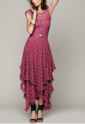 중국 Oem 의류 제조사들 여성의 소매 없는 레이스 꽃 우아한 칵테일 드레스 선원은 롱 드레스를 목을 자릅니다 판매용